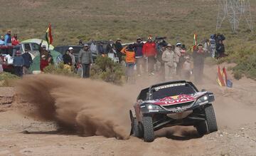 Carlos Sainz y Lucas Cruz. 