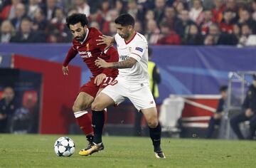 Banega y Salah.