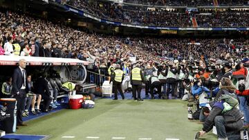 1.700 agentes para el Bernabéu y 4.200 hinchas del Tottenham
