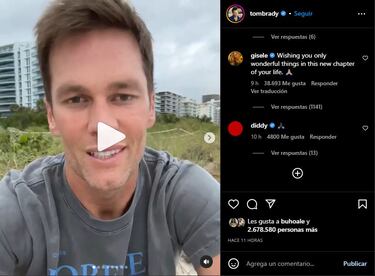 Gisele Bndchen reacciona al retiro de Tom Brady con emotivo mensaje