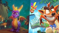 Spyro está de vuelta... en el juego de móviles de Crash Bandicoot