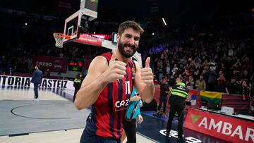 Dani Díez en el Buesa Arena