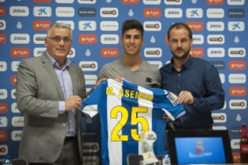 Marco Asensio se incorpora al Espanyol.