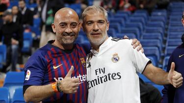 El fútbol es para tocarse