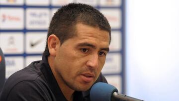 Riquelme: "El partido ya no importa. Me duele esto"