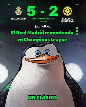 Los mejores memes de la jornada de Champions