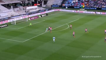 El mano a mano de desenlace más inesperado entre dos cracks de LaLiga: Aspas vs Oblak...