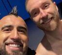 Los emotivos mensajes de Bravo y Vidal para Christian Eriksen
