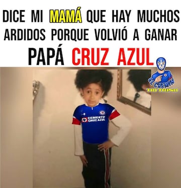 Los memes se rinden ante el invicto de Cruz Azul