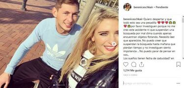 La exnovia de Emiliano Sala pide que se investigue el accidente