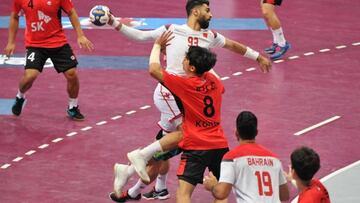 Campanada de Bahrein que
logra la plaza olímpica asiática