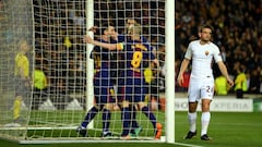 UEFA charges Barcelona with 'throwing of objects' in Champions League clash
