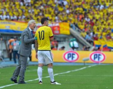 Colombia enfrentó al dos veces campeón de América en Barranquilla.