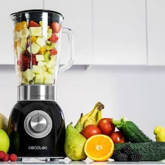 Elabora tus zumos, batidos o purés con esta batidora de vaso, de oferta en Cecotec