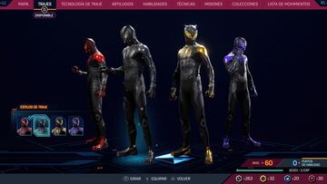 Trajes de Marvel's Spider-Man 2