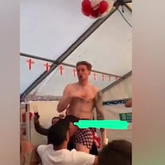 Inglaterra, ojiplática: Pickford, pillado en una 'rave' semidesnudo tras la Euro