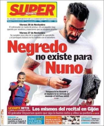 Portadas de la prensa mundial