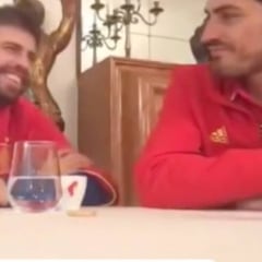 El día en que Piqué y Casillas hicieron un Periscope juntos: ¿Iker, qué jugador del Barça te cae mejor?