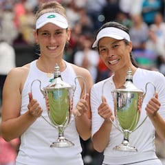 Hsieh y Mertens ganan su primer Grand Slam como pareja