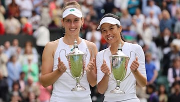 Hsieh y Mertens ganan su primer Grand Slam como pareja