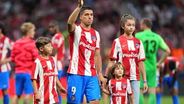 Luis Suárez se despide del Atlético de Madrid