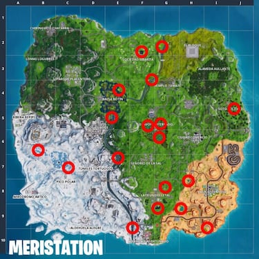 Busca nidos de gansos en la ribera en Fortnite - Desafío de 14 días