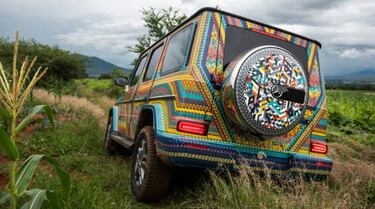 Esta Mercedes-Benz Clase G es una verdadera obra de arte mexicana