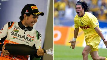 Checo Pérez: "Utilizo el 11 por Iván Zamorano"