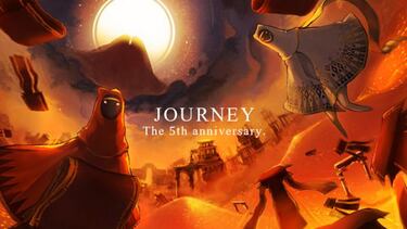 PlayStation celebra el 5º aniversario de Journey