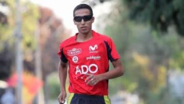 Edward Araya fue el primer chileno en clasificarse para correr los 50 kilómetros marcha.