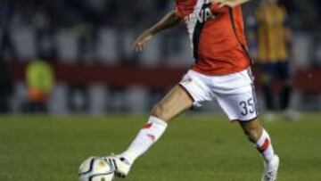 Pablo Aimer en su &uacute;ltima etapa en River Plate