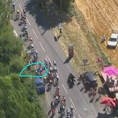 Landa se complica el Tour: Barguil le tiró a 19 km de meta