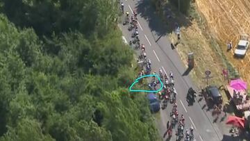 Landa se complica el Tour: Barguil le tir車 a 19 km de meta