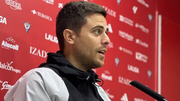 Alessio Lisci, en rueda de prensa.