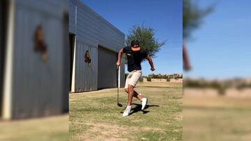 Este es el golfista que también tiene talento en otros deportes