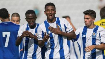 Joao Maleck, hecho una máquina de goles: Póker con Porto Sub-19
