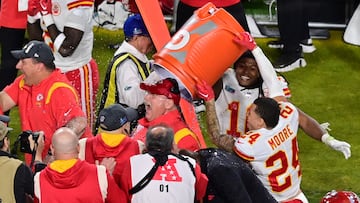 The Kansas City Chiefs, led by trusted quarterback Patrick Mahomes, won Super Bowl LVII but a big prop bet was on the line for fans.