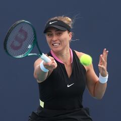 Paula Badosa no puede con la racha de Collins y peligra el top-100