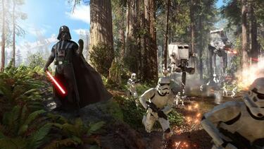 Lucha por el control del mapa en el modo Supremacía de Star Wars Battlefront