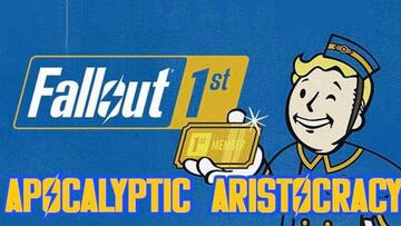 Fallout 76: suscriptores de Fallout First fundan un grupo de aristócratas