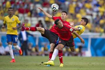 El jersey rojo que utilizaron en Brasil 2014