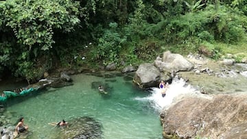 Ni en Antioquia ni en Atlántico: Descubra dónde está ubicada la cascada piscina natural, que además es gratis