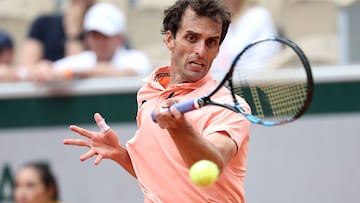 Albert Ramos, contra Casper Ruud en Roland Garros.