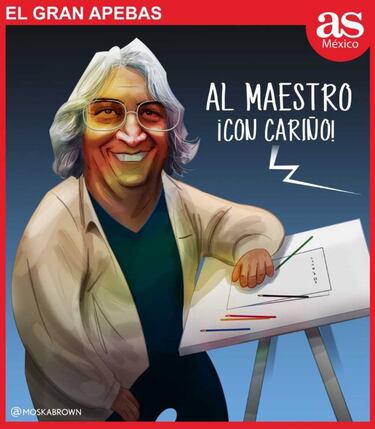 Alejandro Pérez Basurto 'Apebas' y las caricaturas que lo hicieron famoso