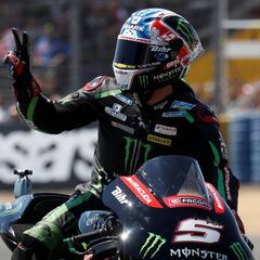 Pole de Zarco en su casa por delante de Márquez y Petrucci