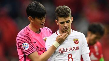 Oscar falla dos penaltis y el Shanghai es derrotado en Jap車n