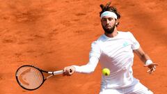 Basilashvili durante el Open de Hamburgo.