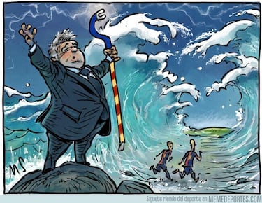 Laporta habla y los memes salen solos