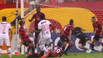 Este fue el último gol que anotó Rafael Vaz en Flamengo