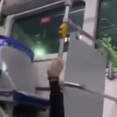 Revelan el video más angustiante de la muerte del carabinero en Quinta Normal: así se vivió dentro de un bus